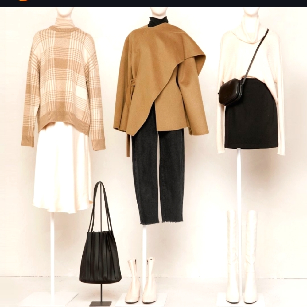 Oak+Fort Wool blend coat